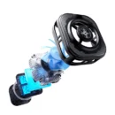 New Ice-Cooling Semiconductor Phone Cooler Magnetic Clip-on Cooling Fan with Digital Temperature Display for Gaming Phones