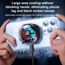CX06 2-in-1 Magnetic & Clip-on Phone Cooler for Gaming - Semiconductor Freeze Cooling Compatible with iPhone Android, Heat Sink