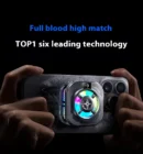 New Ice-Cooling Semiconductor Phone Cooler Magnetic Clip-on Cooling Fan with Digital Temperature Display for Gaming Phones