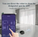 ABIR X8 Robot Vacuum Cleaner ,Laser System, Multiple Floors Maps, Zone Cleaning,Restricted Area Setting for Home Carpet Cleaning
