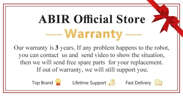 ABIR X8 Robot Vacuum Cleaner ,Laser System, Multiple Floors Maps, Zone Cleaning,Restricted Area Setting for Home Carpet Cleaning - Image 9