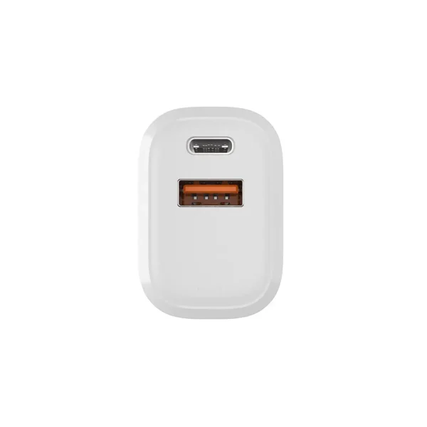 CE Certificate US EU Plug Portable 20W Wholesale Quick Charger for iphone Double Output PD3.0 Type C+A Usb-C Charger - Image 2
