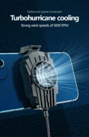 New Mini Cooling Fans For Mobile Phone Silent Cooler Cell Phone Gaming Radiator Game Cooler Portable Cooling Fan