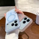 Ultra Thin Matte Case For iPhone 17 Air 16 E 15 14 13 12 11 Pro Max X XR 7 8 Plus Magnetic For Magsafe Wireless Charge PC Cover