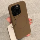 Original Liquid Silicone for Magsafe Case for iPhone 17 Air 16 15 14 13 12 Pro Max Plus 17Pro Magnetic Soft Bright Candy Cover