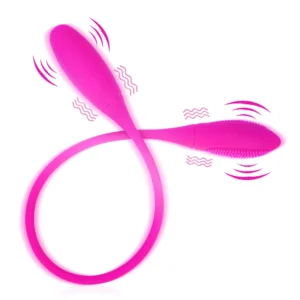 Double Egg Head Motor Clitoral Stimulator Couple Powerful G-spot Vibrator Vibrating Vaginal Private Adult Sex Toy