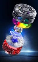 K20 Universal Portable Magnetic Semiconductor Phone Cooler with Digital Display RGB Lights Powerful Cooling Fan for Gaming