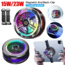 Magnetic Mobile Phone Cooler Strong Cooling Mobile Phone Radiator Universal Semiconductor Tablet Radiator Gaming Cooler for iPad