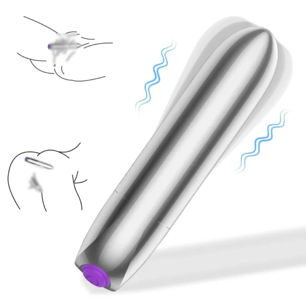 Bullet Vibrator Female Masturbation Toys Nipple Clitoris Double Stimulation Waterproof Vibrating Egg Sex Toy for Women - Image 7