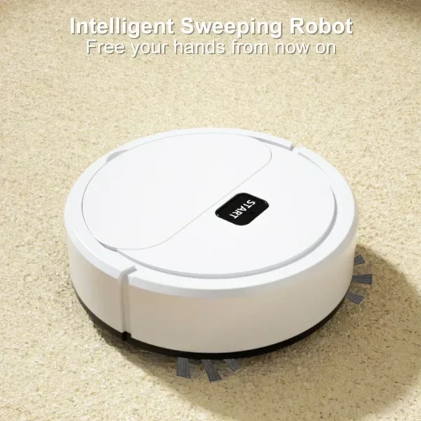 Fully Automatic Sweep Vacuum Cleaner Sweeping Robot Mopping The Floor Mini Cleaner Home Use Lazybones Intelligent 3 In1 Sweeper - Image 3