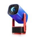 SkyEcho Mini Projector 1080P Home Theater 4K Video Projector 150in Projection Size 270° Rotation & Auto Keystone for Outdoor