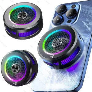 Magnetic Mobile Phone Cooler Strong Cooling Mobile Phone Radiator Universal Semiconductor Tablet Radiator PUBG Gaming Cooler