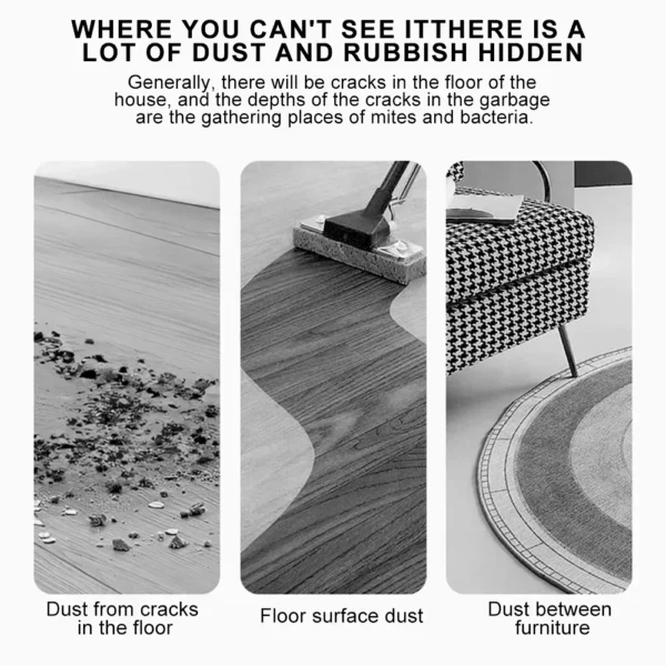 Fully Automatic Sweep Vacuum Cleaner Sweeping Robot Mopping The Floor Mini Cleaner Home Use Lazybones Intelligent 3 In1 Sweeper - Image 10