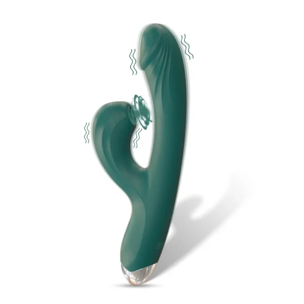 Rabbit Powerful Suction Cup G-Spot Vibrator Women's Clitoral Vaginal Stimulator Anal Plug Dildo Sex Toy Women's Adult Products - Image 7