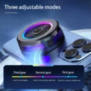Magnetic Mobile Phone Cooler Strong Cooling Mobile Phone Radiator Universal Semiconductor Tablet Radiator PUBG Gaming Cooler