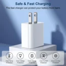 40W USB C Fast Charger For iPhone 14 13 12 11 Pro Max XS iPad USB Type C Fast Charging Data Cable Phone Accessories Charger Set