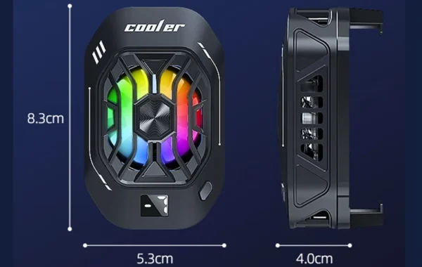 Smartphone cooler for phone cooling fan for mobile phone cooler phone gaming cell cooling plate phone cooler for games Portable - Image 26