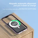Thin Magnetic Wireless Power Bank 15W 5000mAh Portable Fast Charging External Battery for Magsafe For iPhone 16 15 14 13 Pro Max
