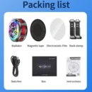 Magnetic Mobile Phone Cooler Strong Cooling Mobile Phone Radiator Universal Semiconductor Tablet Radiator Gaming Cooler for iPad