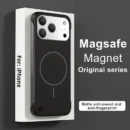 Frameless Solid Color Magnetic Case For iPhone 17 Air 16 15 14 13 12 11 Pro Max Plus 16E For Magsafe Hard PC Matte Back Cover