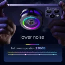 Magnetic Mobile Phone Cooler Strong Cooling Mobile Phone Radiator Universal Semiconductor Tablet Radiator PUBG Gaming Cooler