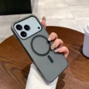 Ultra Thin Matte Case For iPhone 17 Air 16 E 15 14 13 12 11 Pro Max X XR 7 8 Plus Magnetic For Magsafe Wireless Charge PC Cover