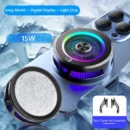 Magnetic Mobile Phone Cooler Strong Cooling Mobile Phone Radiator Universal Semiconductor Tablet Radiator PUBG Gaming Cooler