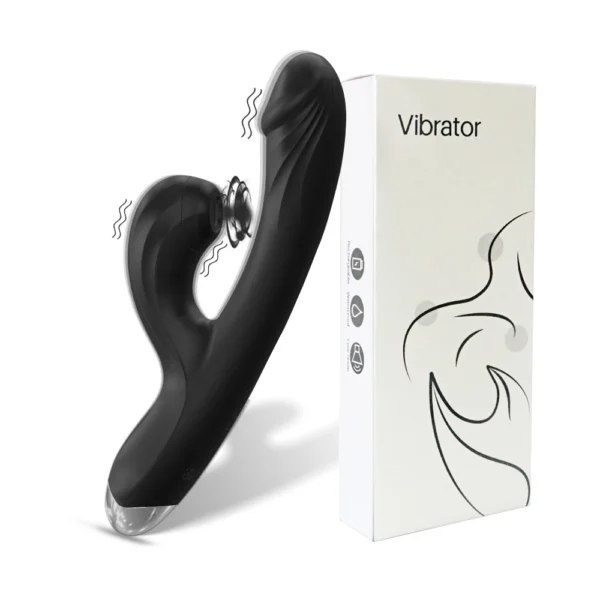 Rabbit Powerful Suction Cup G-Spot Vibrator Women's Clitoral Vaginal Stimulator Anal Plug Dildo Sex Toy Women's Adult Products - Image 10
