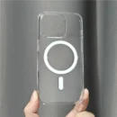 Original Animation for Magsafe Magnetic Case For iPhone 17 17Pro 16Pro 15 14 16Pro Max Clear Wireless Charging Shockproof Cover