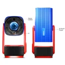 SkyEcho Mini Projector 1080P Home Theater 4K Video Projector 150in Projection Size 270° Rotation & Auto Keystone for Outdoor