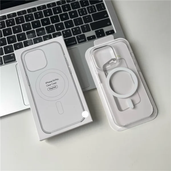 Original Animation for Magsafe Magnetic Case For iPhone 17 17Pro 16Pro 15 14 16Pro Max Clear Wireless Charging Shockproof Cover - Image 7