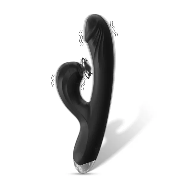 Rabbit Powerful Suction Cup G-Spot Vibrator Women's Clitoral Vaginal Stimulator Anal Plug Dildo Sex Toy Women's Adult Products - Image 12