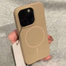 Original Liquid Silicone for Magsafe Case for iPhone 17 Air 16 15 14 13 12 Pro Max Plus 17Pro Magnetic Soft Bright Candy Cover