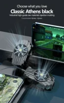 New Mini Cooling Fans For Mobile Phone Silent Cooler Cell Phone Gaming Radiator Game Cooler Portable Cooling Fan