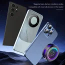 Magnetic Mobile Phone Cooler Strong Cooling Mobile Phone Radiator Universal Semiconductor Tablet Radiator PUBG Gaming Cooler