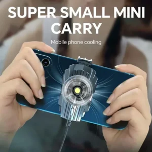New Mini Cooling Fans For Mobile Phone Silent Cooler Cell Phone Gaming Radiator Game Cooler Portable Cooling Fan