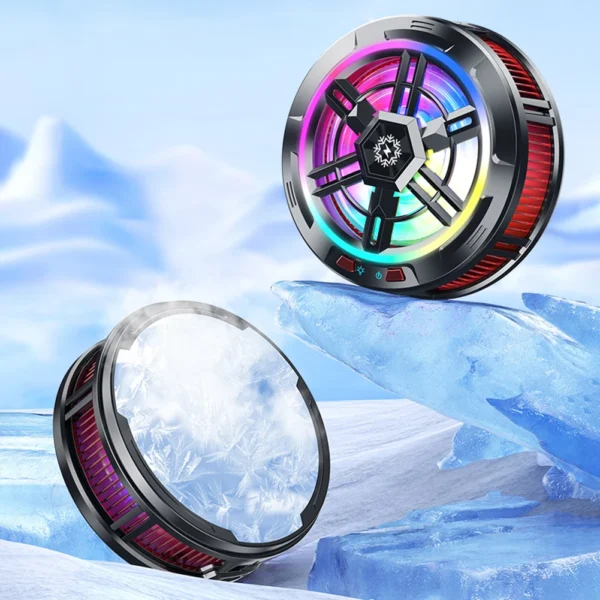 Magnetic Mobile Phone Cooler Strong Cooling Mobile Phone Radiator Universal Semiconductor Tablet Radiator Gaming Cooler for iPad - Image 2