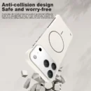 Frameless Solid Color Magnetic Case For iPhone 17 Air 16 15 14 13 12 11 Pro Max Plus 16E For Magsafe Hard PC Matte Back Cover