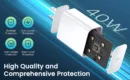 40W USB C Fast Charger For iPhone 14 13 12 11 Pro Max XS iPad USB Type C Fast Charging Data Cable Phone Accessories Charger Set
