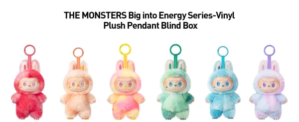 100% Authentic POP MART Labubu The Monsters Big into Energy Series Vinyl Plush Pendant Blind Box Single Box Random Clothing - Image 9