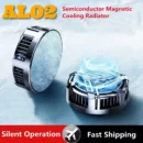 AL02 Mobile Phone Semiconductor Magnetic Cooling Fan Radiator PUBG Game Cooler for IOS Android Gaming Accessories Cool Heat Sink