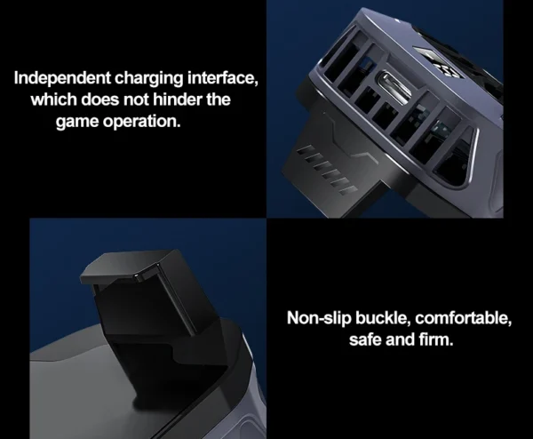 Smartphone cooler for phone cooling fan for mobile phone cooler phone gaming cell cooling plate phone cooler for games Portable - Image 25