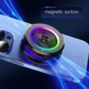 Magnetic Mobile Phone Cooler Strong Cooling Mobile Phone Radiator Universal Semiconductor Tablet Radiator PUBG Gaming Cooler