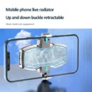 Semiconductor Mobile Phone Cooler with Multi-Adjustable Buckle Ice Cooling Chiller for Gaming Live Broadcast Temperature Control