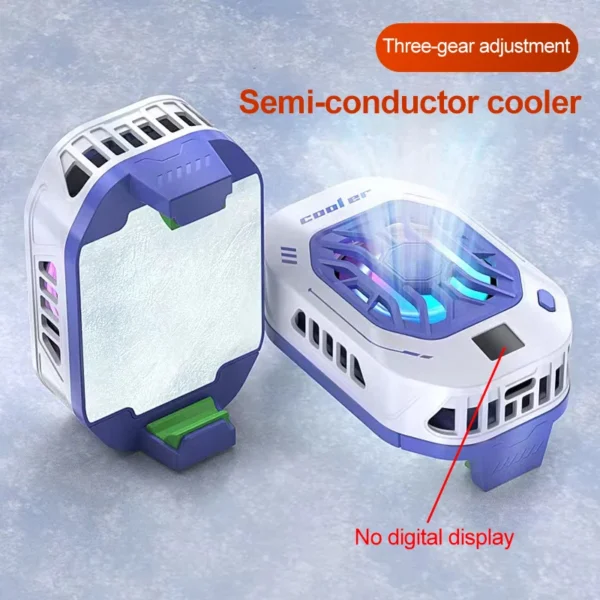 Smartphone cooler for phone cooling fan for mobile phone cooler phone gaming cell cooling plate phone cooler for games Portable - Image 10