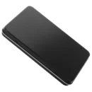 Mini Game Card Tin Box Black Rectangular Metal Storage Container For Sports Cards Jewelry Coins Travel Portable Small Tinplate