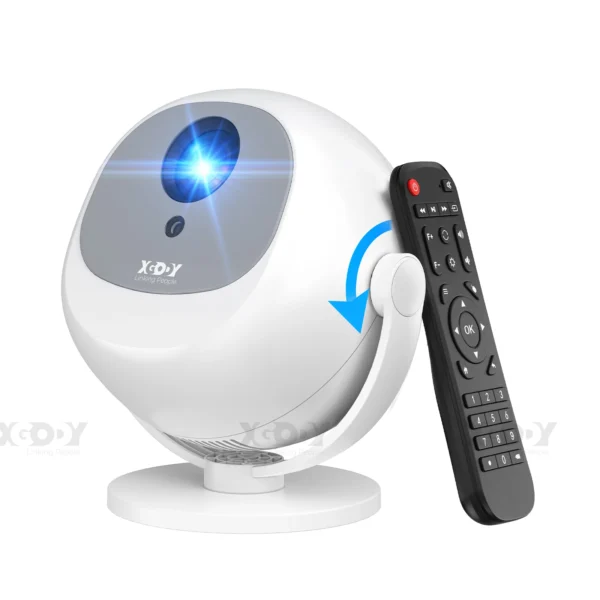 Smart Mini Projector Android 11 WiFi6 Support 4K 1080P BT5.0 Projector Home Cinema Portable Projector Keystone Correction - Image 7
