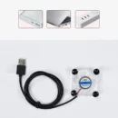 Portable Mobile Phone Cooler USB Cooling Pad Cooler Fan Gamepad Game Gaming Shooter Mute Radiator Controller Heat Sink