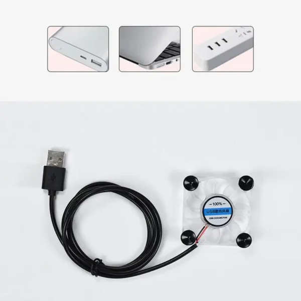 Portable Mobile Phone Cooler USB Cooling Pad Cooler Fan Gamepad Game Gaming Shooter Mute Radiator Controller Heat Sink - Image 5