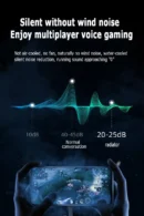 New Mobile Phone Water Cooling Radiator Water-Cooled Cooler Game Live Streaming Game Cooler Portable for Android Smartphone